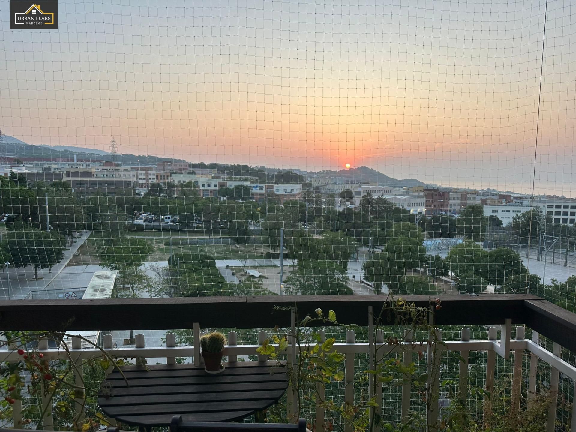 Balcony of Flat for sale in Mataró  with Air Conditioner, Heating and Alarm