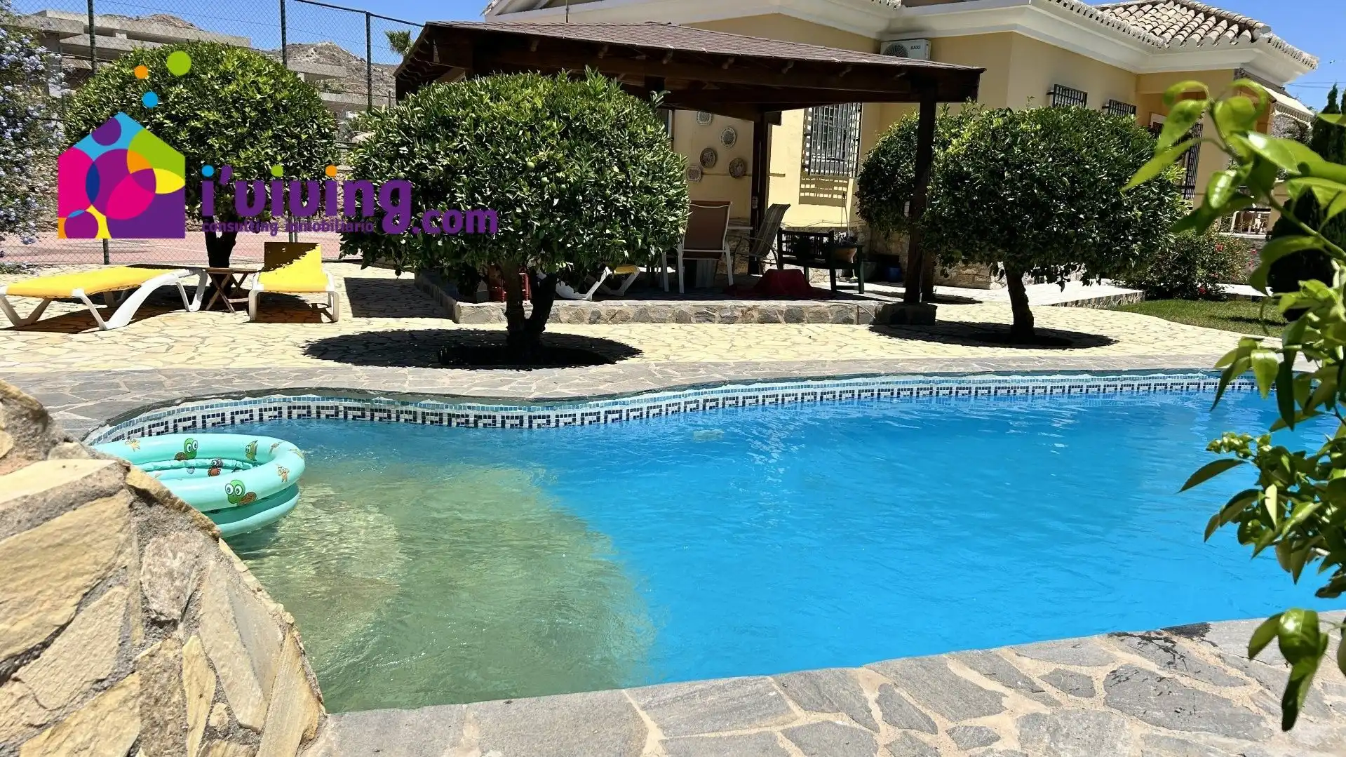 Swimming pool of Houses for rent in Cantoria