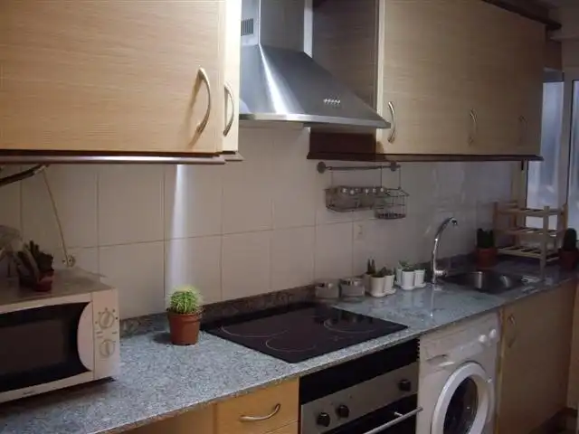 Küche von Wohnung zur Miete in Valencia mit Klimaanlage