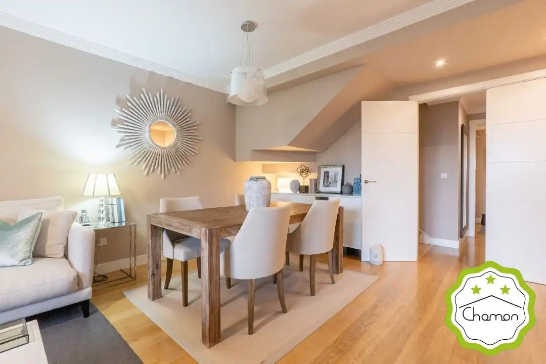 Comedor de Casa adosada en venta en Bilbao  con Calefacción, Jardín privado y Terraza