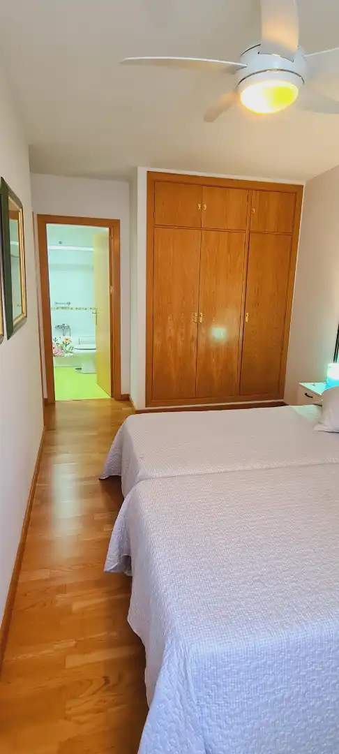 Bedroom of Flat for sale in El Tiemblo   with Heating, Parquet flooring and Storage room