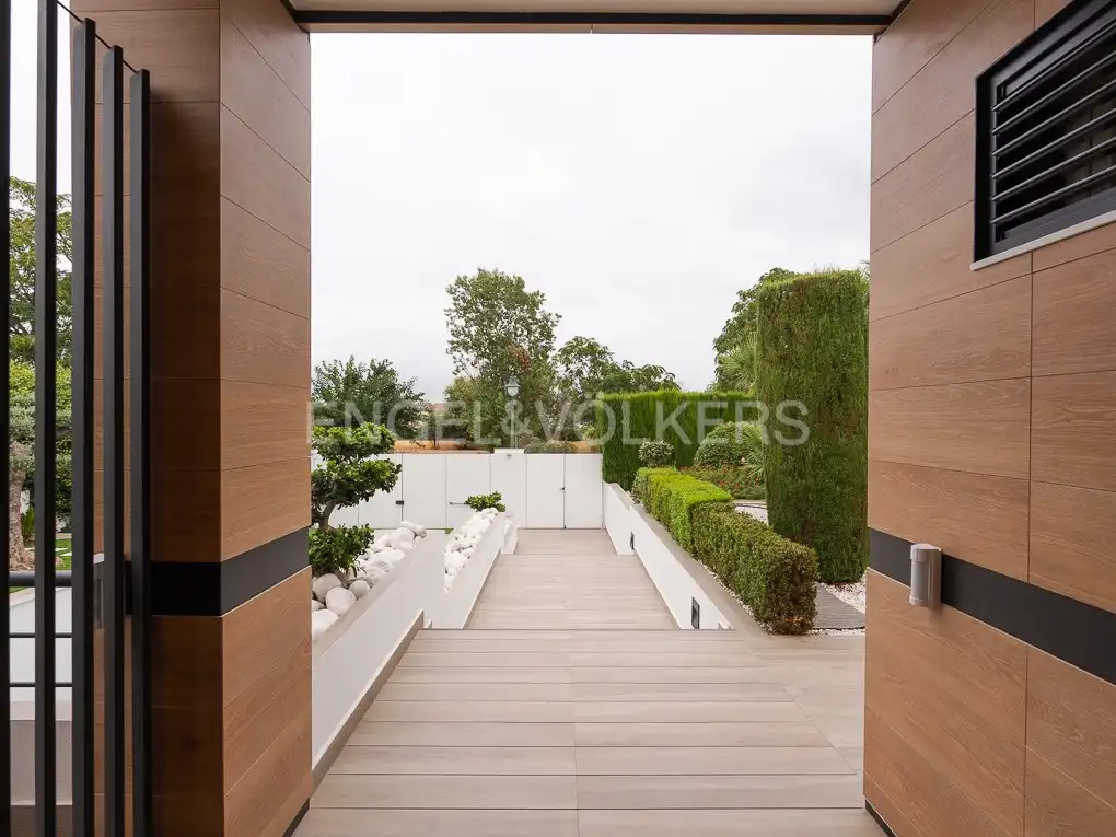 Terrace of Houses for rent in Bétera  with Air Conditioner, Heating and Private garden