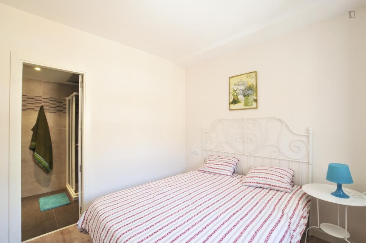 Bedroom of Apartment to rent in  Madrid Capital  with Air Conditioner, Heating and Furnished