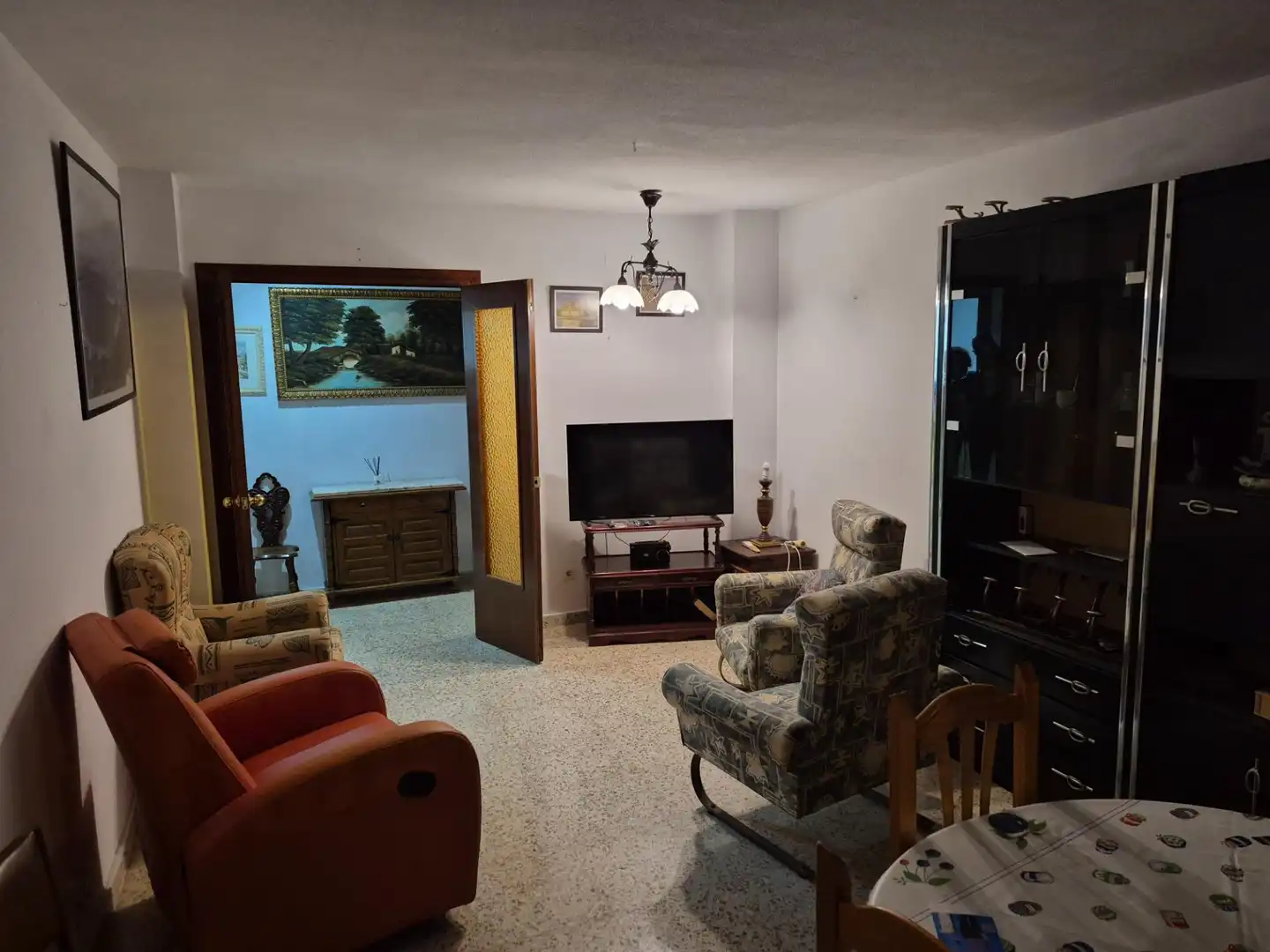Living room of Flat for sale in Rincón de la Victoria  with Private garden, Terrace and Community pool