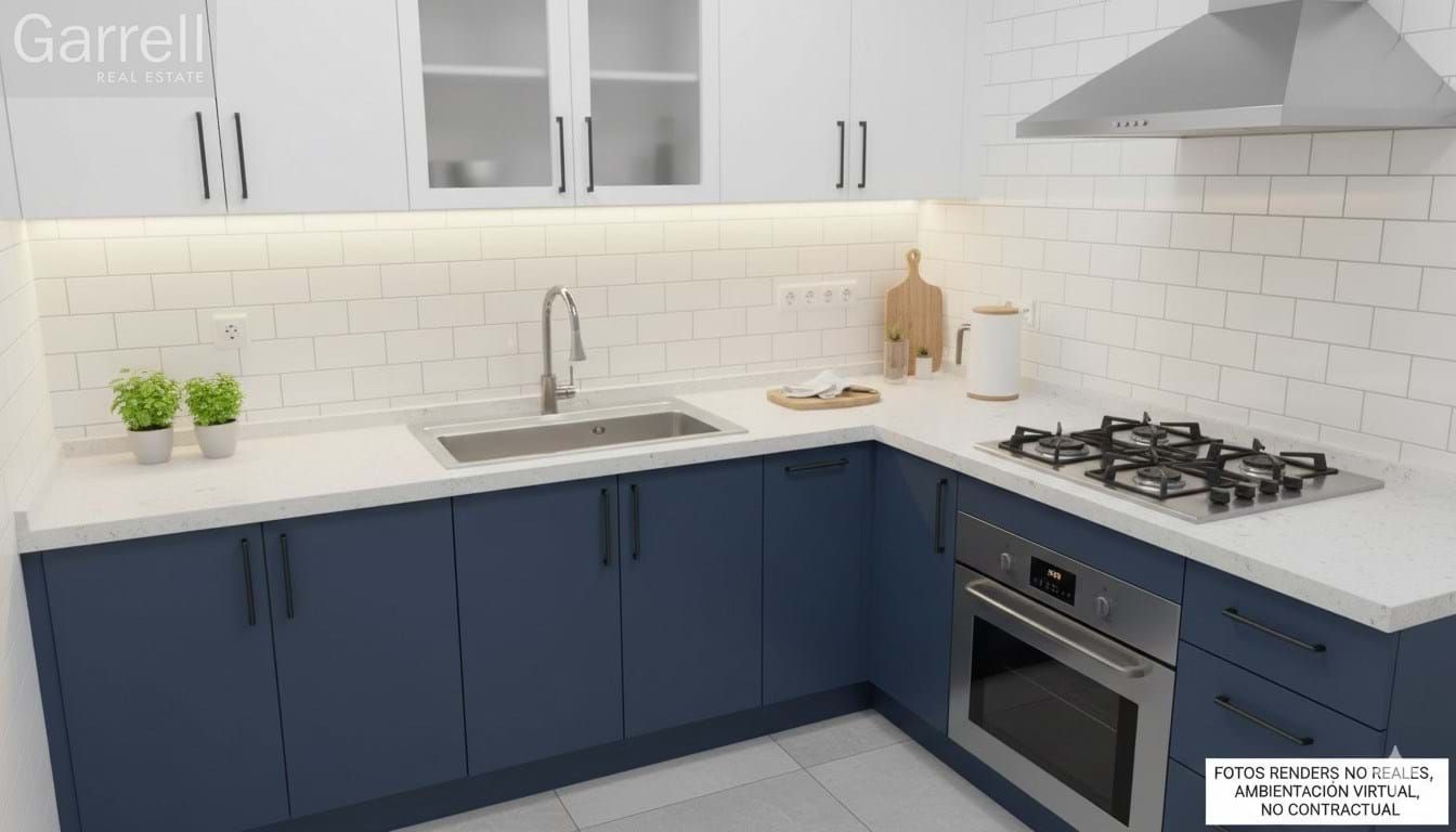 Cocina de Piso en venta en Badalona