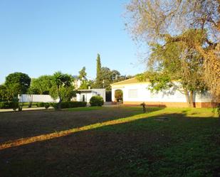 Jardí de Casa o xalet en venda en Sanlúcar la Mayor amb Aire condicionat, Calefacció i Jardí privat