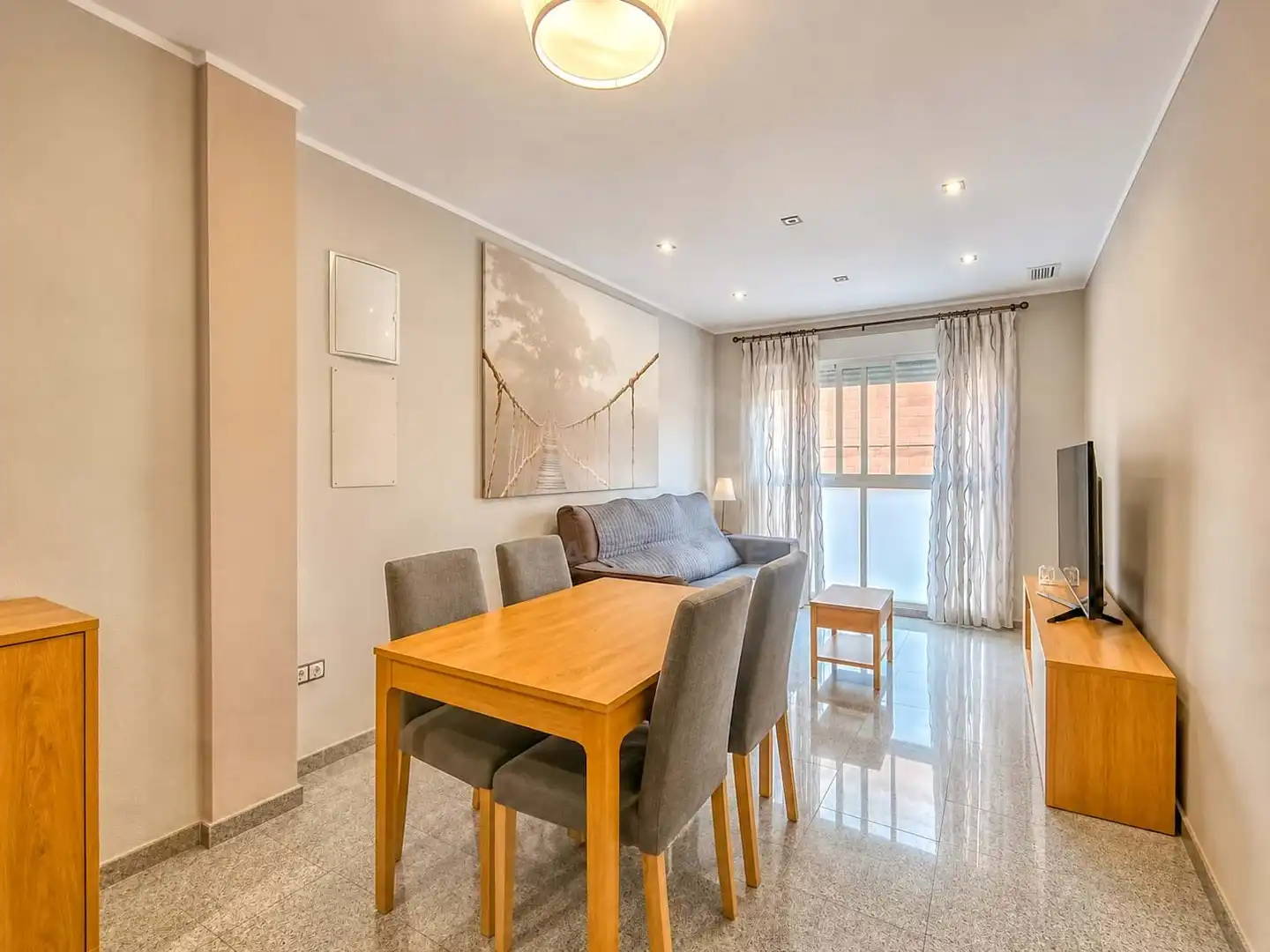 Dining room of Flat for sale in Petrer  with Air Conditioner and Heating