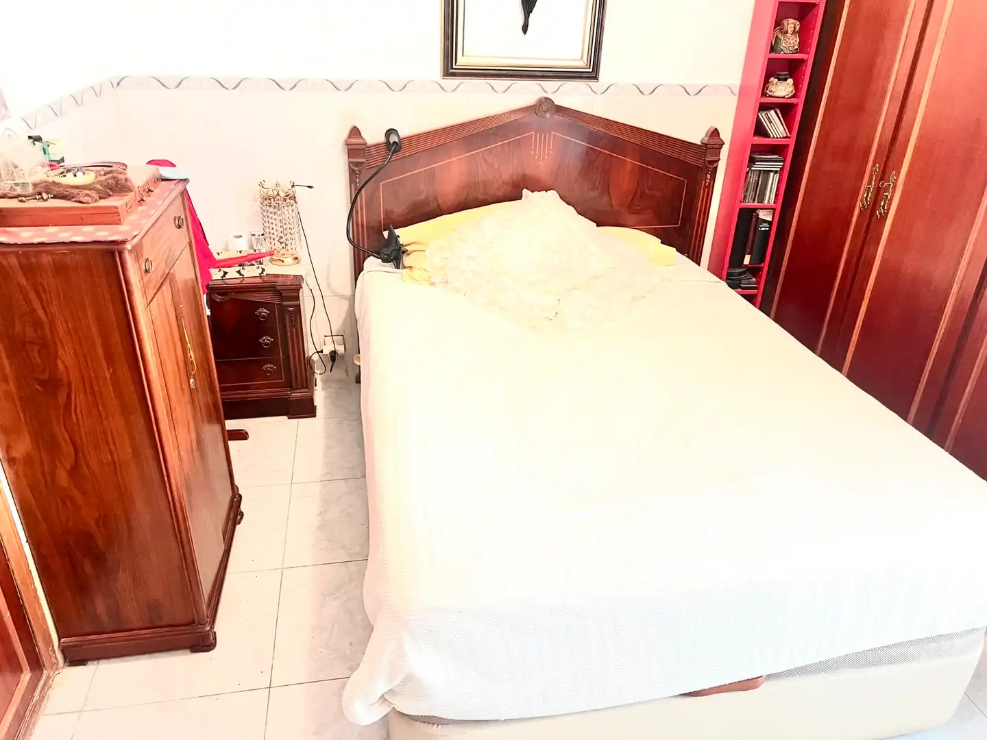 Schlafzimmer von Wohnung zum Verkauf in Leganés mit Möbliert
