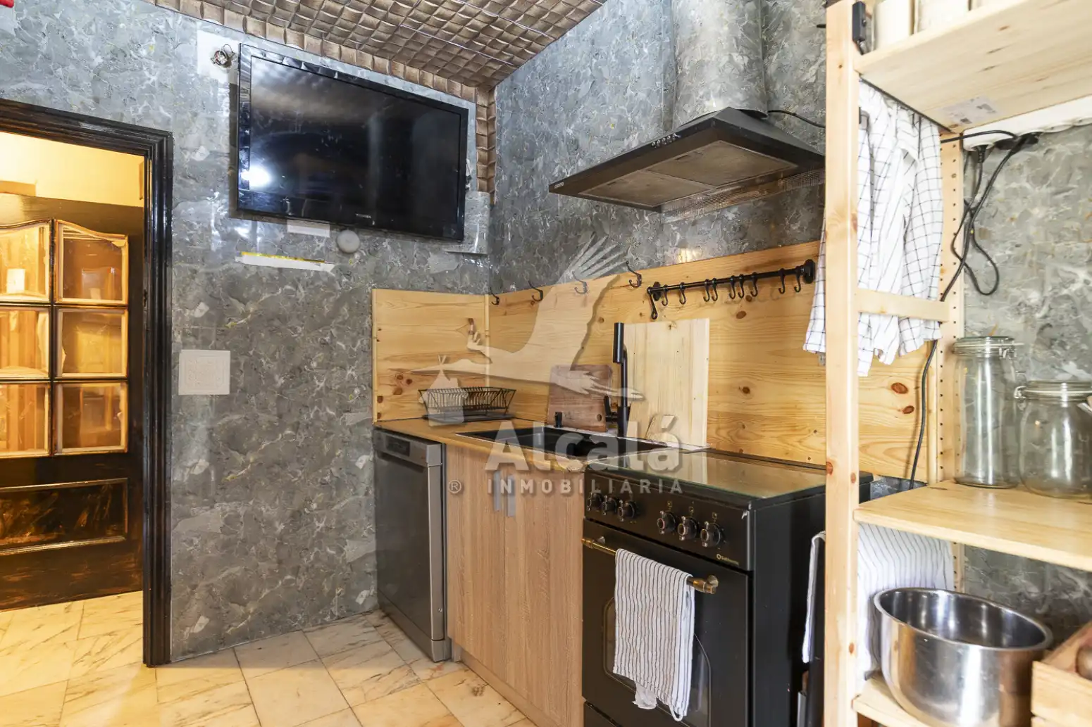 Kitchen of Flat for sale in Campo Real  with Air Conditioner, Heating and Terrace