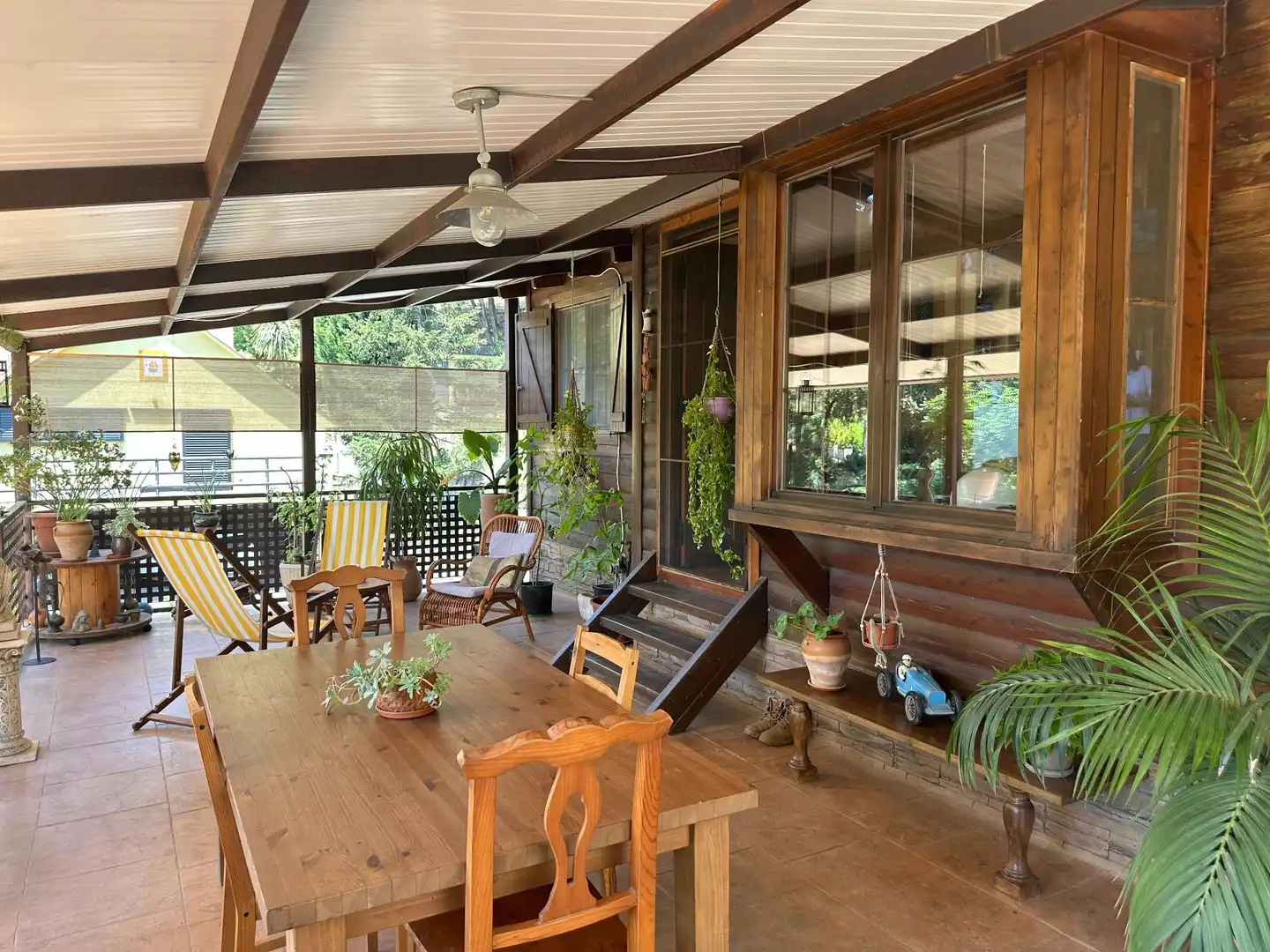 Terraza de Casa o chalet en venta en Santa Maria de Palautordera con Calefacción, Jardín privado y Trastero