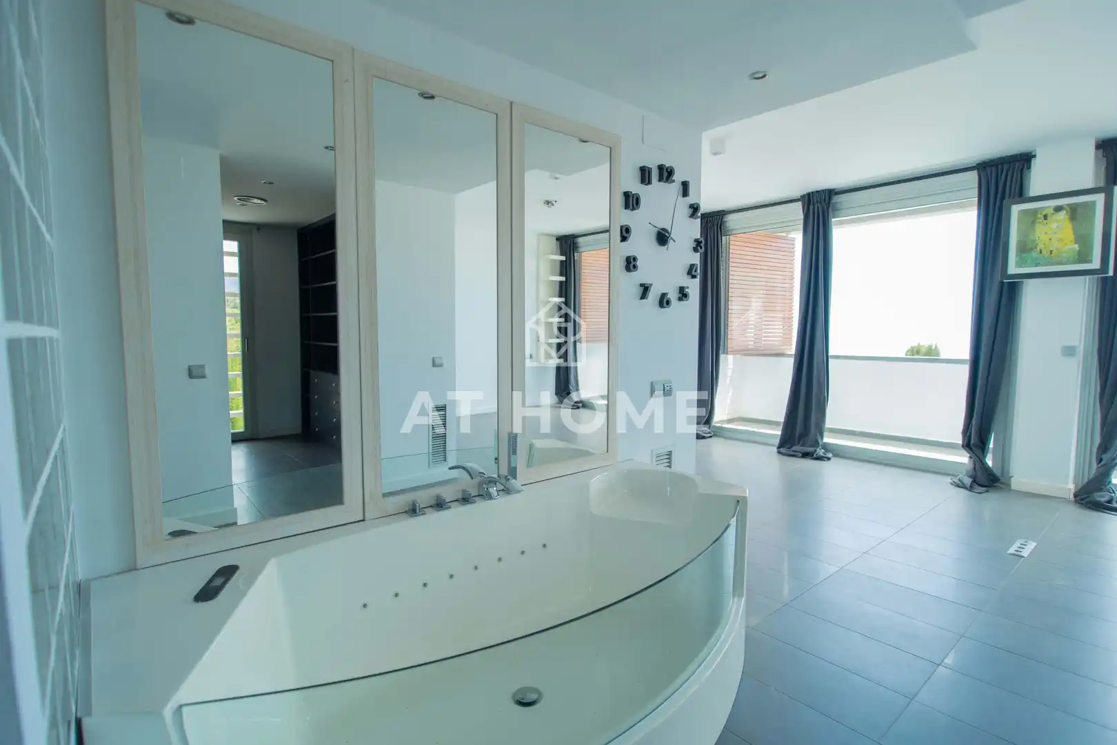 Badezimmer von Haus oder Chalet zum Verkauf in Sant Vicenç de Montalt mit Heizung, Privatgarten und Schwimmbad