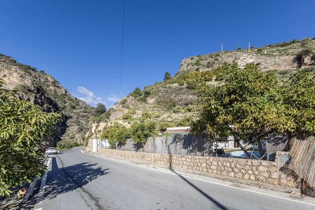 Exterior view of Houses for sale in Los Guájares  with Air Conditioner, Private garden and Swimming Pool