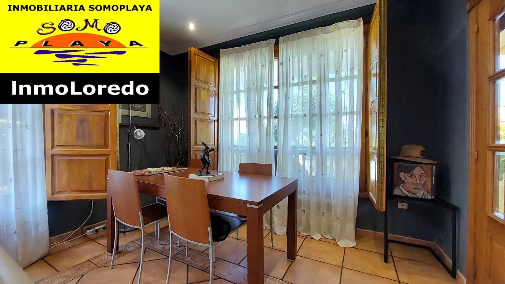 Comedor de Casa o chalet en venta en Ribamontán al Mar con Calefacción y Jardín privado