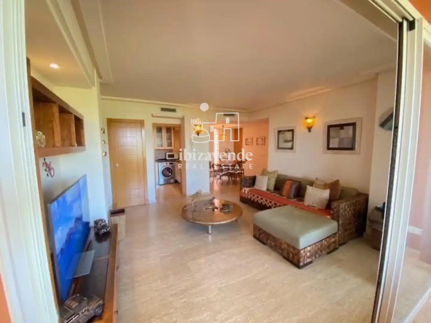 Exterior view of Flat for rent in Santa Eulària des Riu  with Terrace, Storage room and Swimming Pool