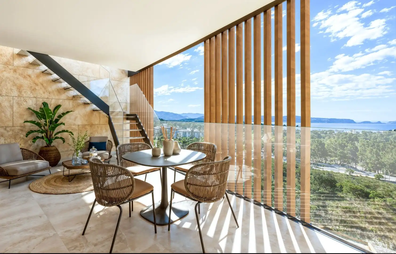 Terraza de Apartamento en venta en Fígols con Aire acondicionado, Calefacción y Jardín privado