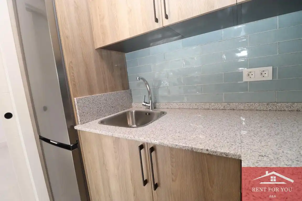 Küche von Maisonette zur Miete in Alhaurín El Grande mit Klimaanlage und Terrasse