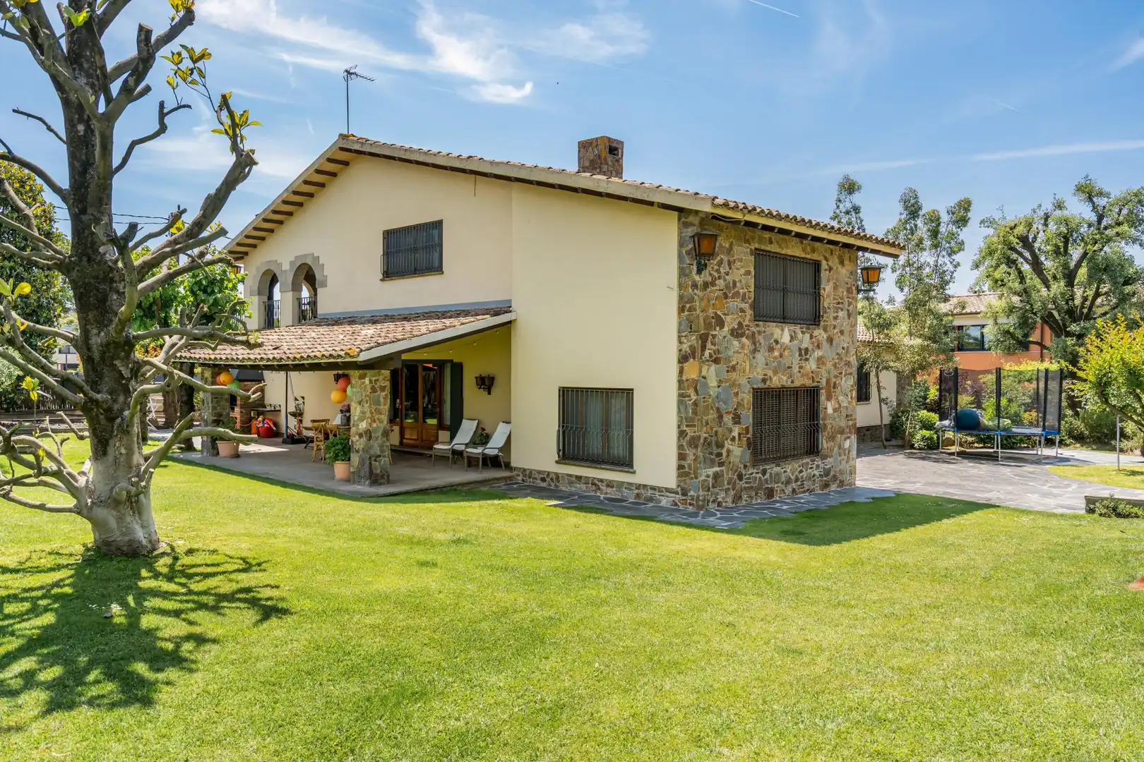 Jardí de Casa o xalet en venda en Cardedeu amb Calefacció, Jardí privat i Terrassa