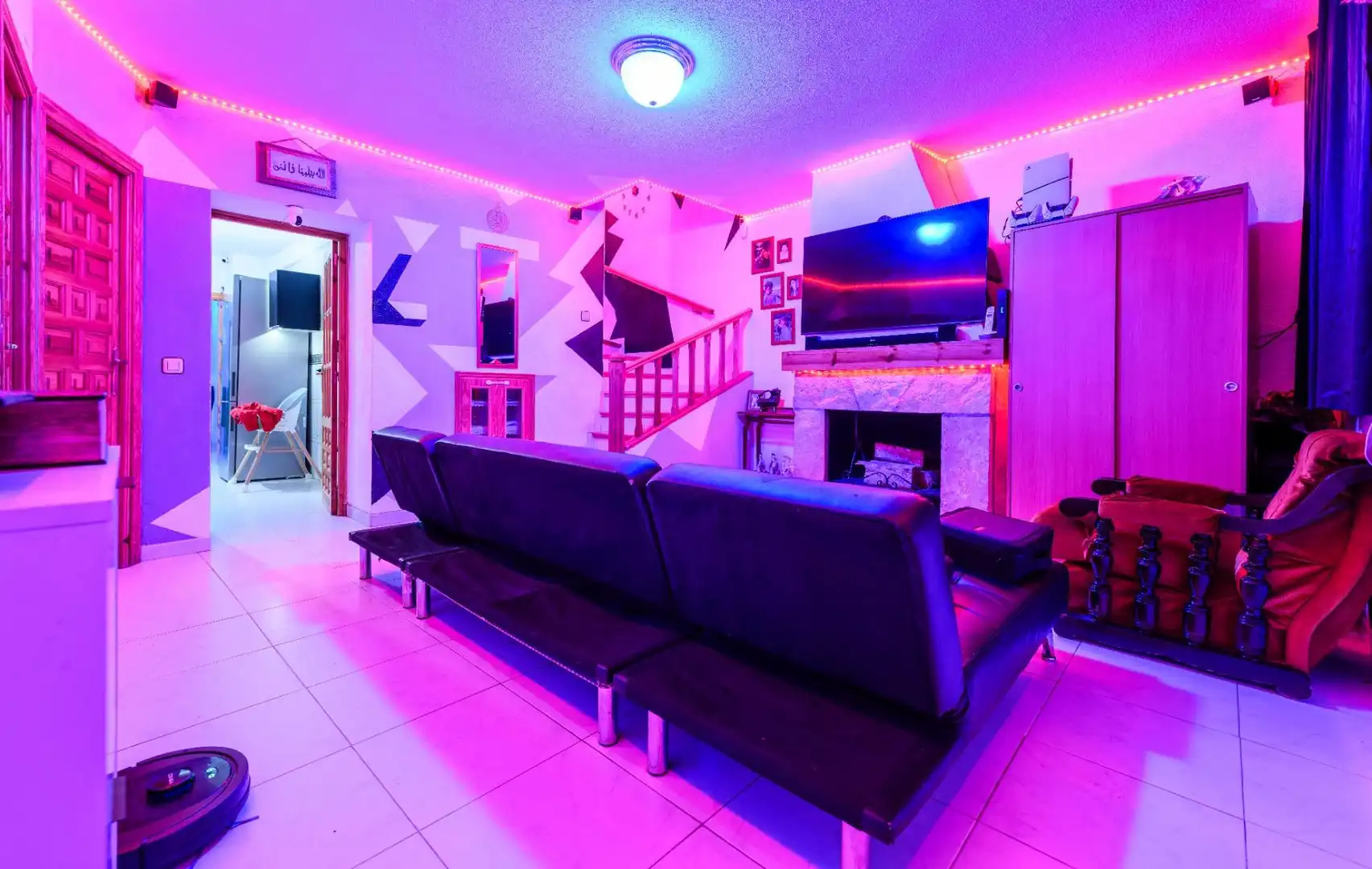 Living room of Detached homes for sale in Sacedón  with Air Conditioner and Alarm