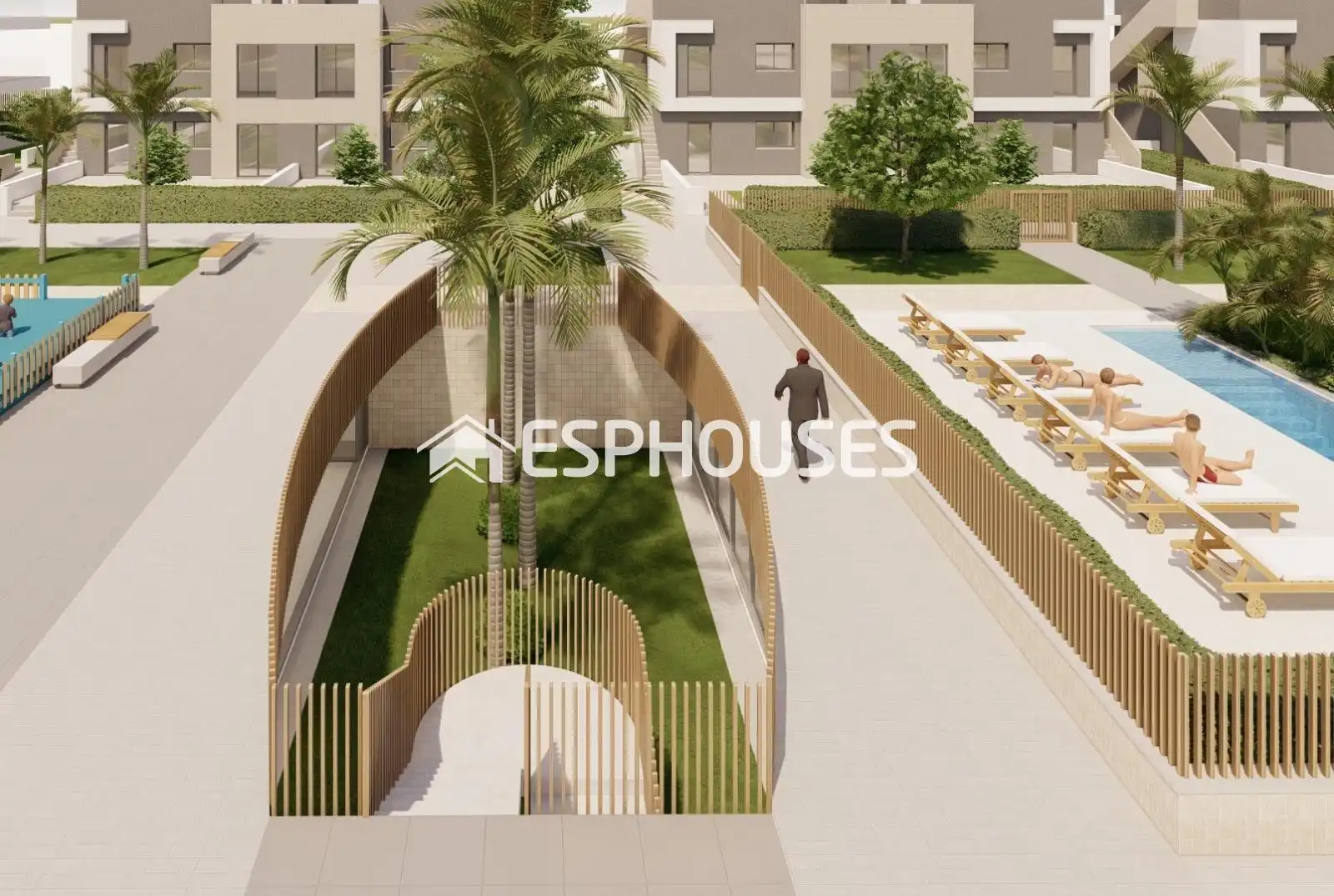 Terraza de Apartamento en venta en Pilar de la Horadada con Aire acondicionado, Terraza y Trastero