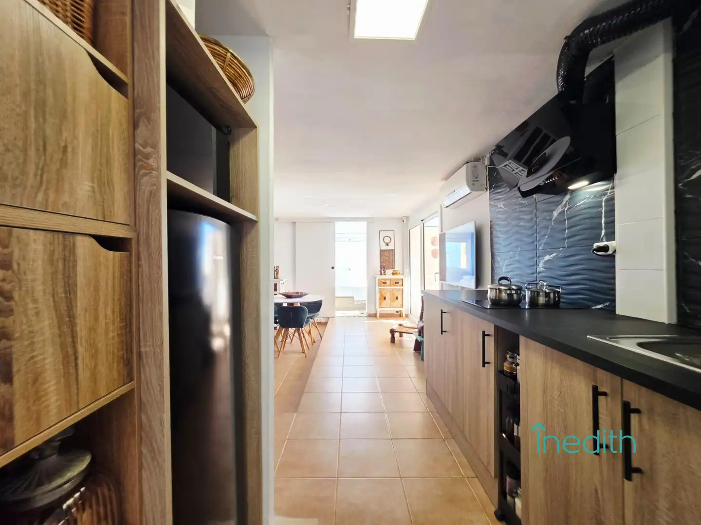 Küche von Wohnung zum Verkauf in Sant Pere de Ribes mit Klimaanlage, Heizung und Terrasse