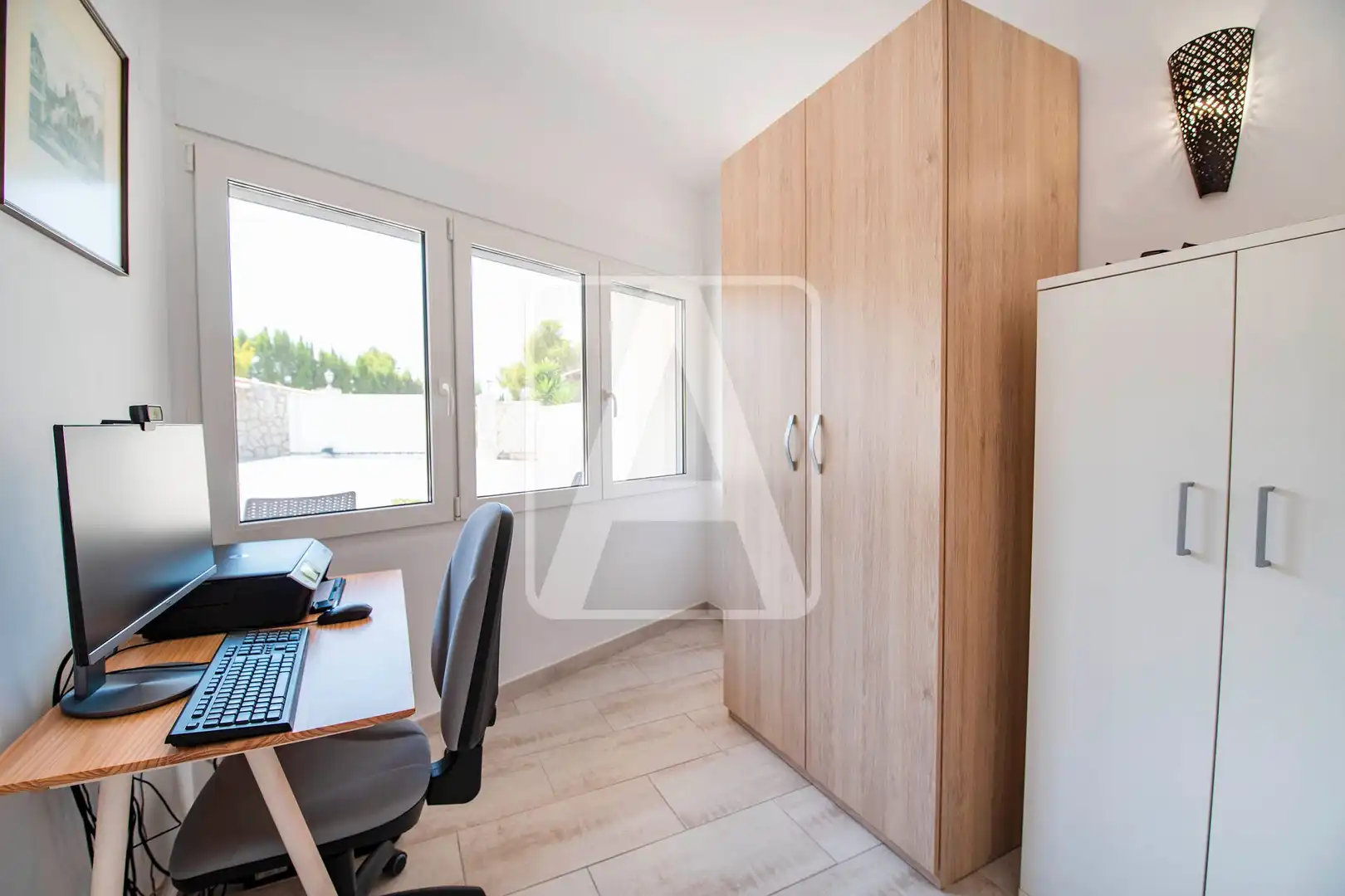 Dormitori de Casa o xalet en venda en Calpe / Calp amb Aire condicionat, Calefacció i Jardí privat