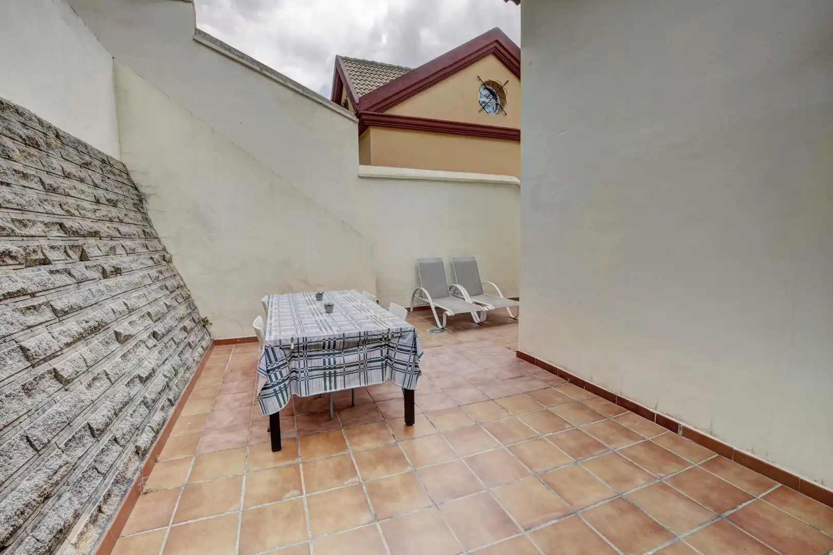 Terrace of Detached homes for sale in Benalmádena  with Air Conditioner, Heating and Private garden