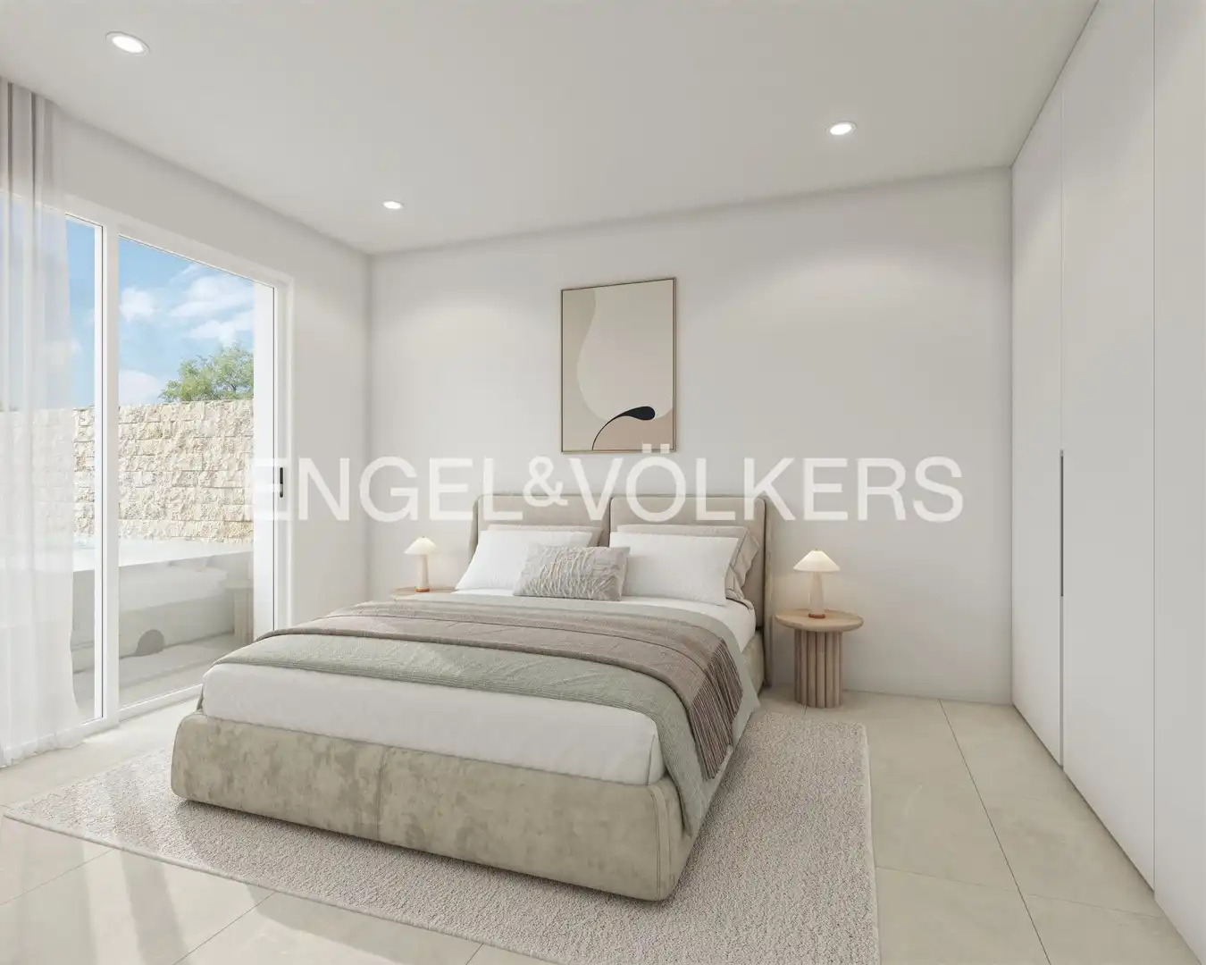 Habitación de Apartamento en venta en Pilar de la Horadada con Aire acondicionado, Calefacción y Jardín privado
