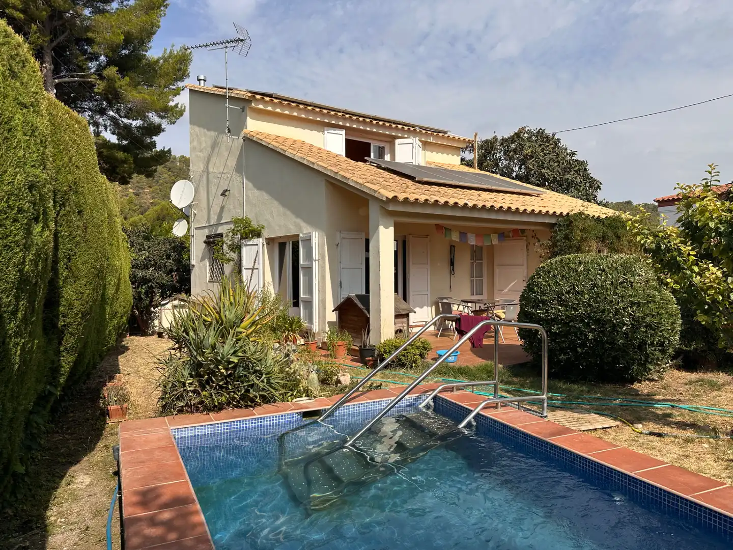 Vista exterior de Casa o xalet en venda en Aiguamúrcia amb Calefacció, Jardí privat i Terrassa