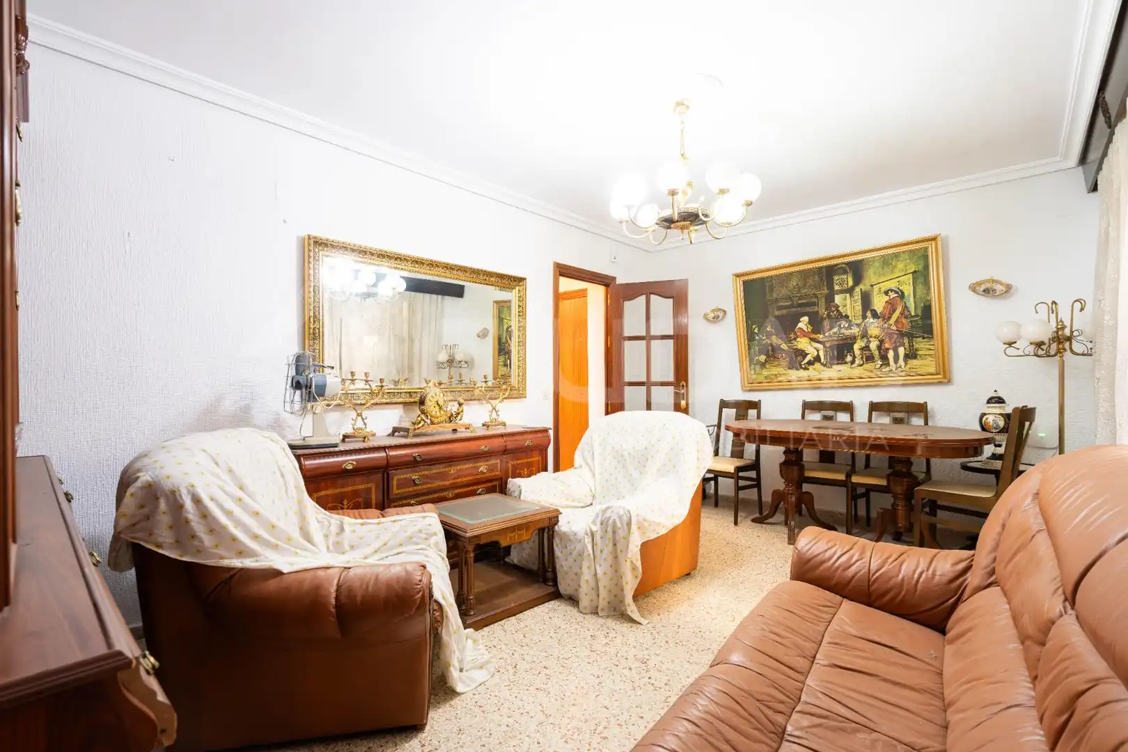Sala de estar de Piso en venta en Sevilla