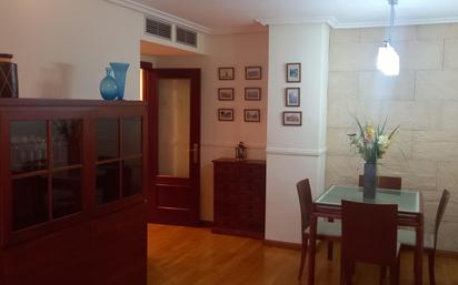 Dining room of Flat to rent in  Zaragoza Capital  with Air Conditioner, Heating and Parquet flooring