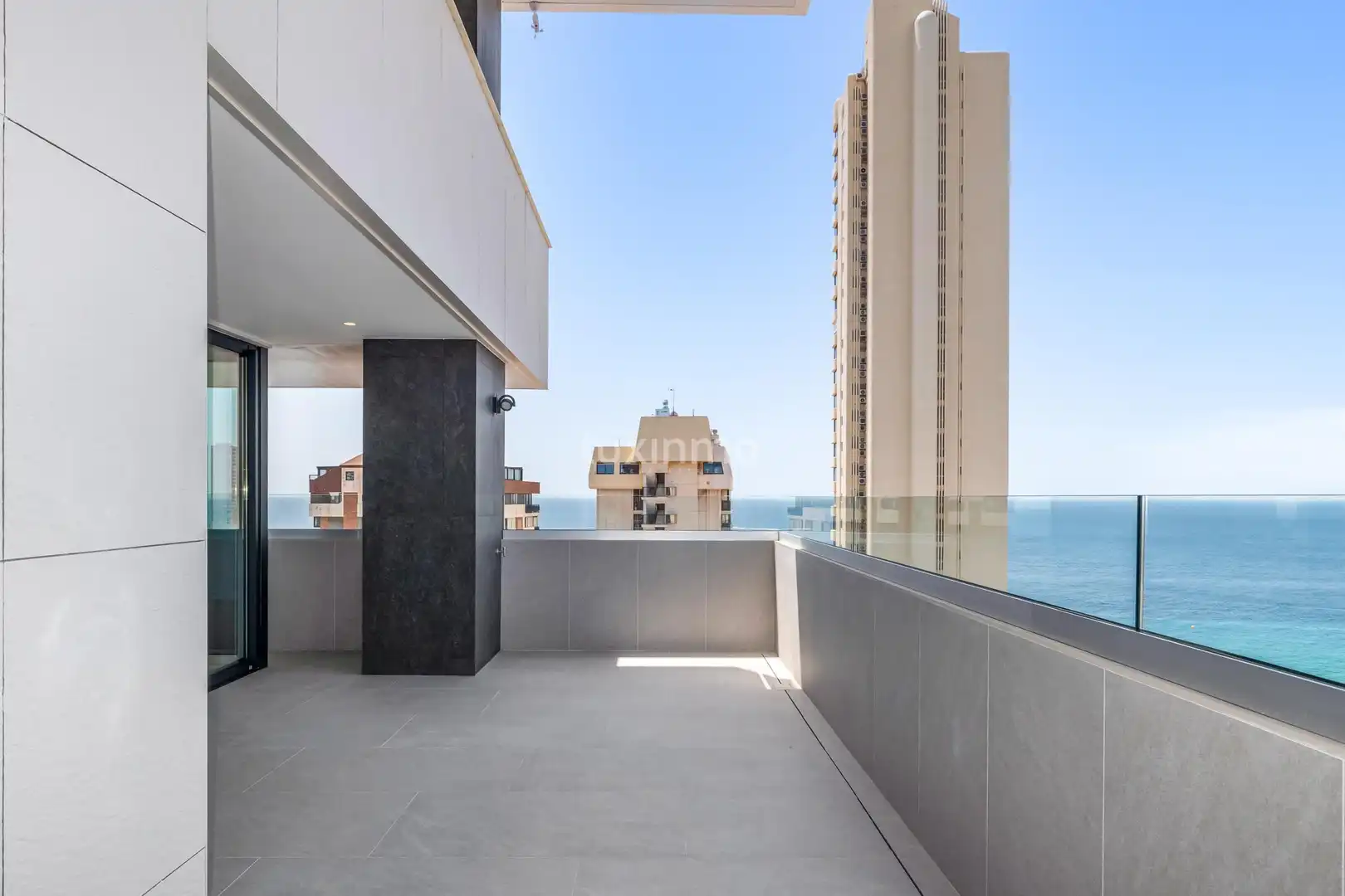 Terrace of Flat for sale in Benidorm  with Air Conditioner, Heating and Private garden