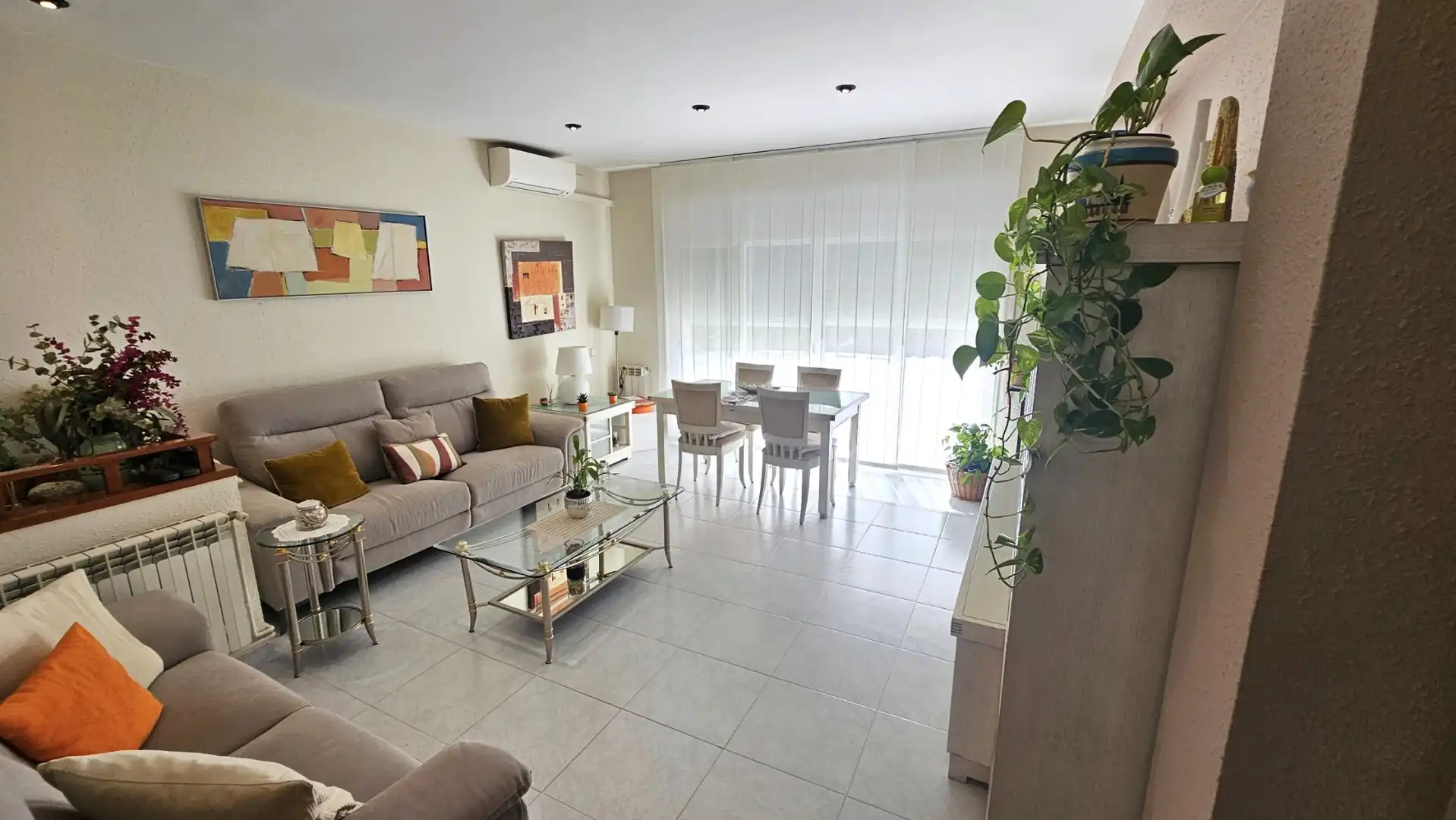 Sala de estar de Casa o chalet en venta en Sabadell con Aire acondicionado, Calefacción y Terraza