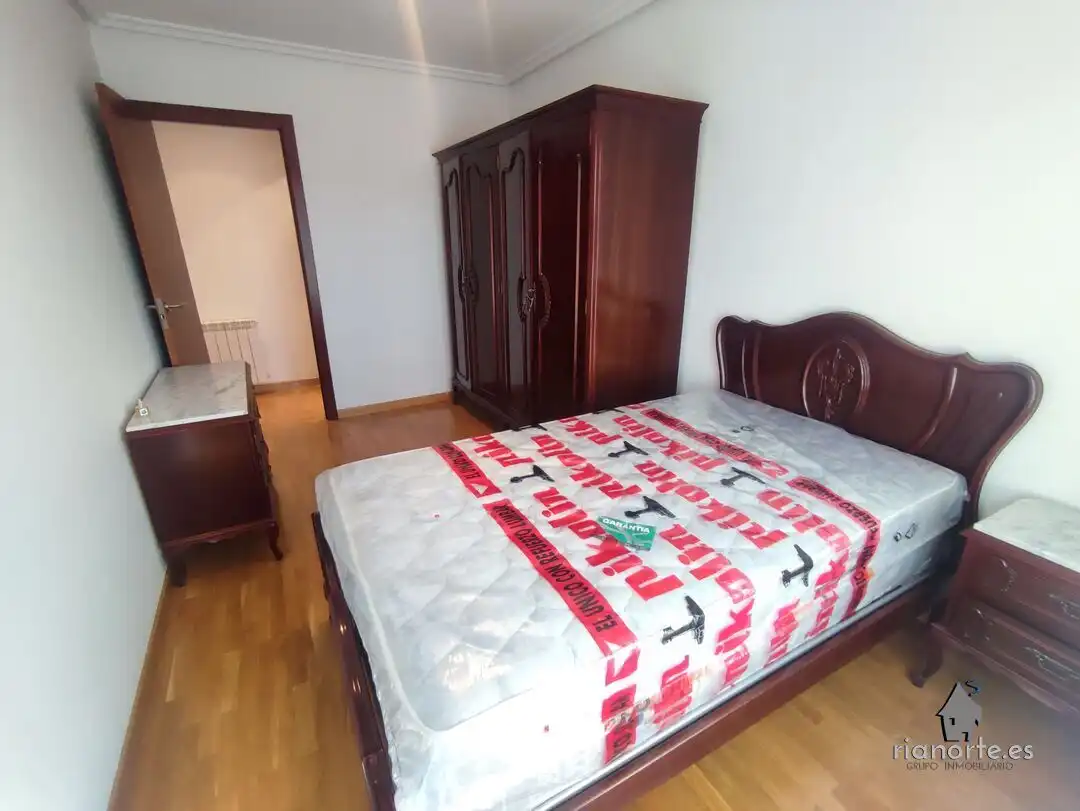 Bedroom of Flat for sale in Langreo  with Heating, Terrace and Storage room