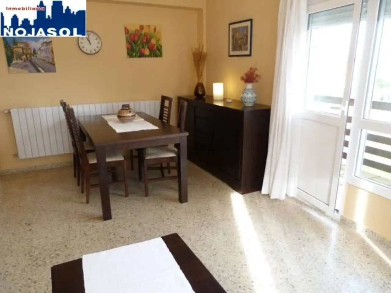 Dining room of Flat for rent in Noja  with Heating, Terrace and Furnished