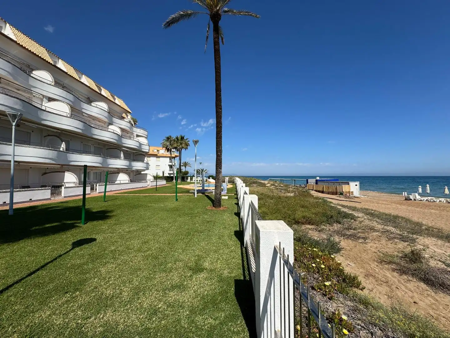 Vista exterior de Apartamento en venta en Dénia con Aire acondicionado, Calefacción y Jardín privado