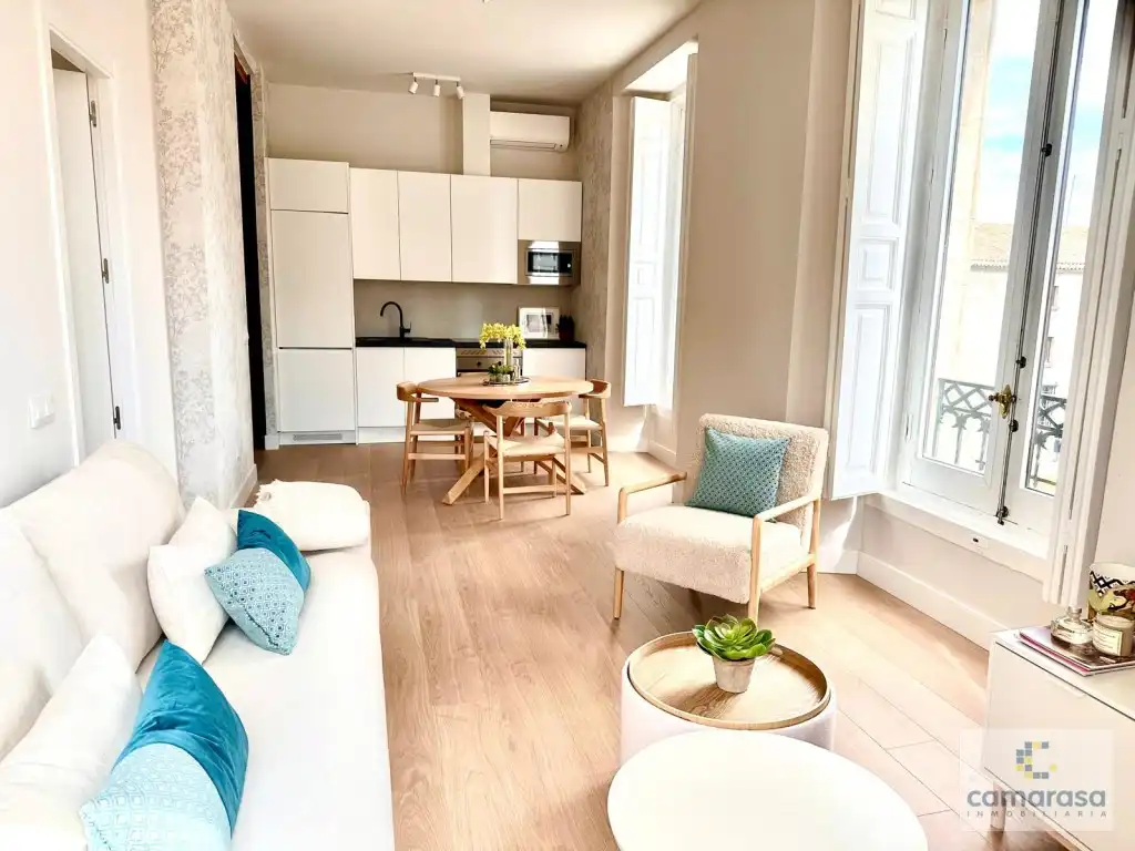 Living room of Flat for rent in Ávila  with Furnished