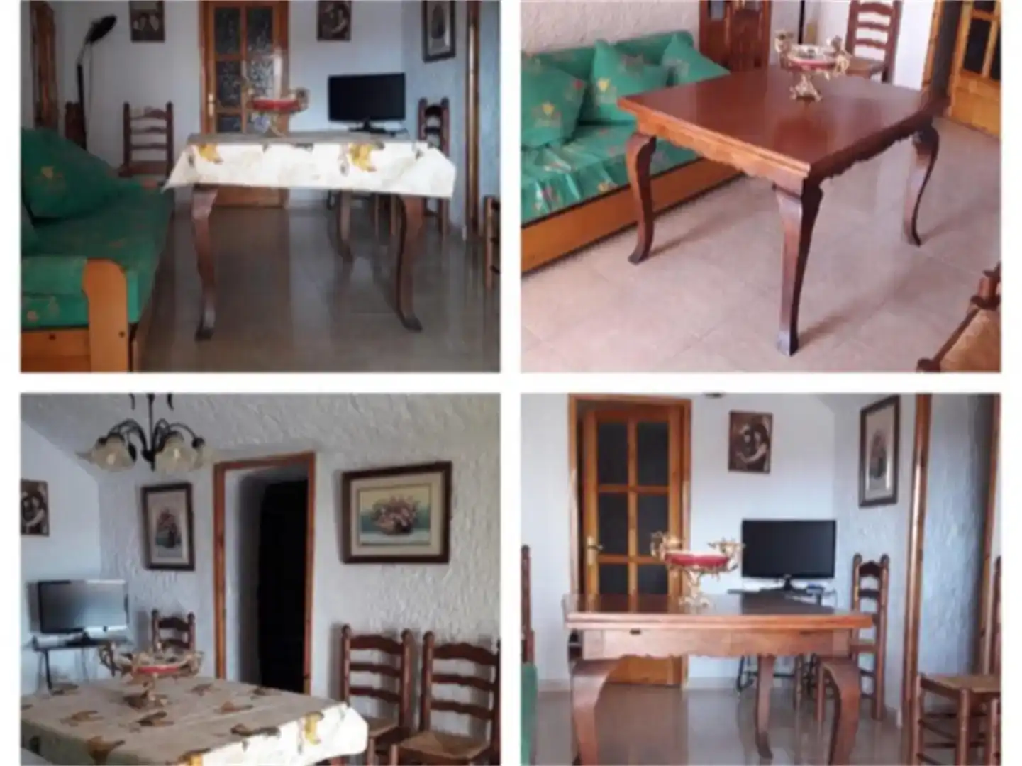 Menjador de Casa o xalet en venda en Cortes y Graena amb Moblat