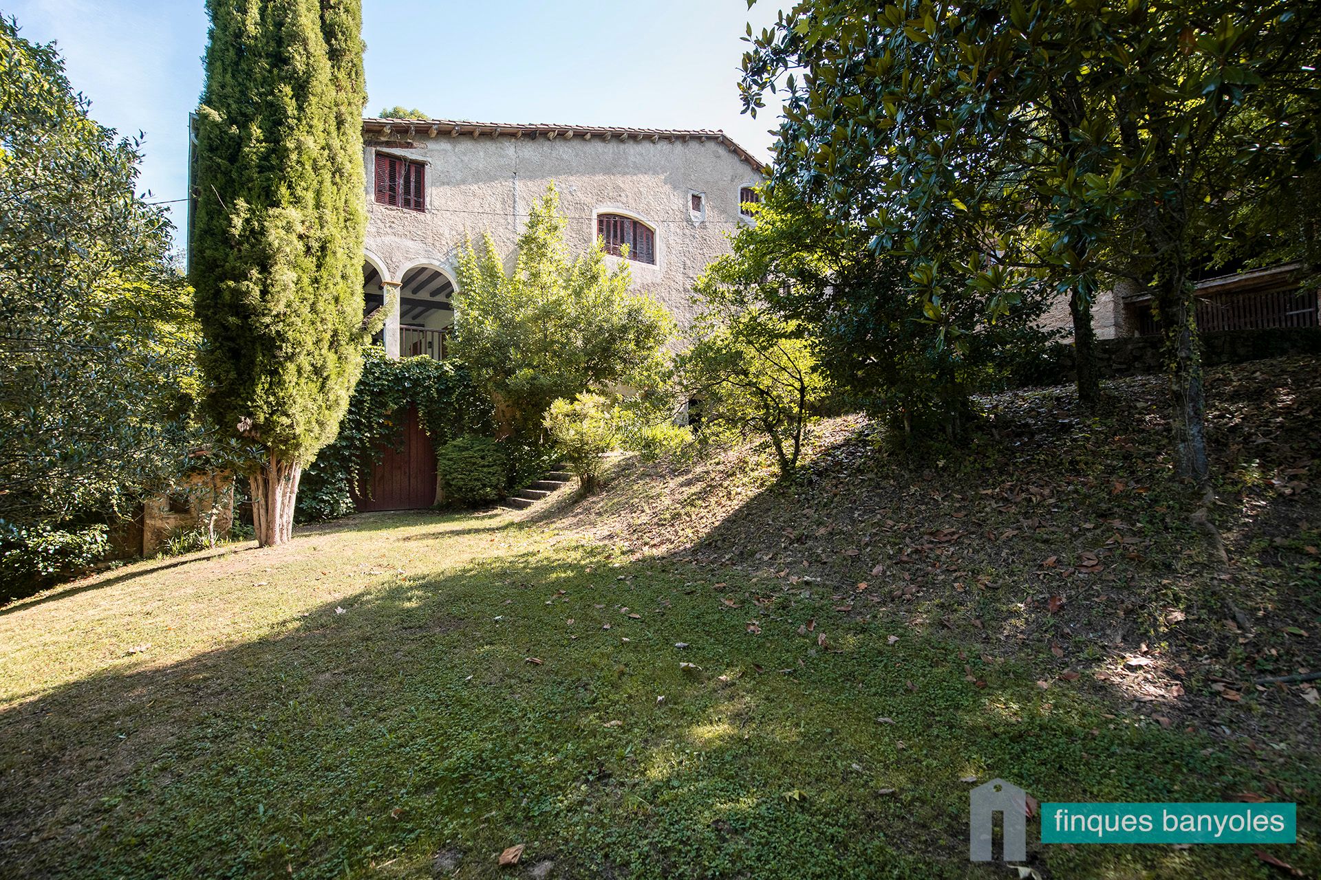 Garden of Country house for sale in Les Preses  with Heating, Private garden and Terrace