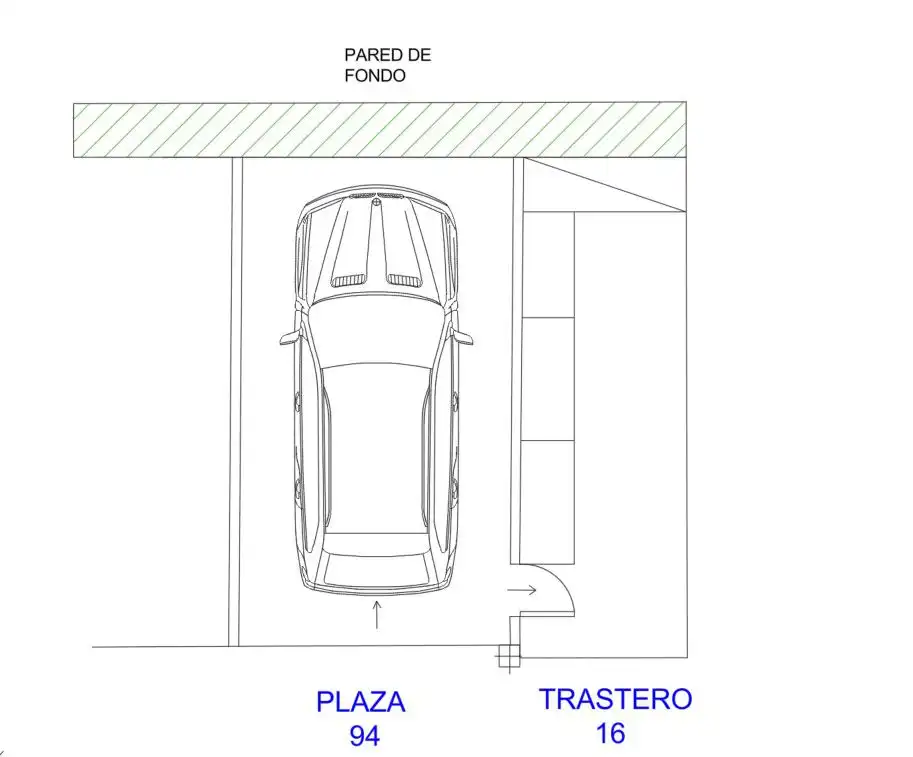 Parkplatz von Garage zum Verkauf in Bilbao 