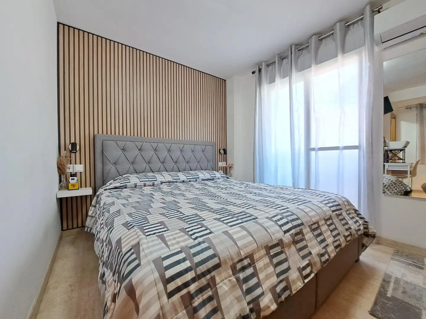 Schlafzimmer von Wohnung zum Verkauf in Alzira mit Klimaanlage und Balkon
