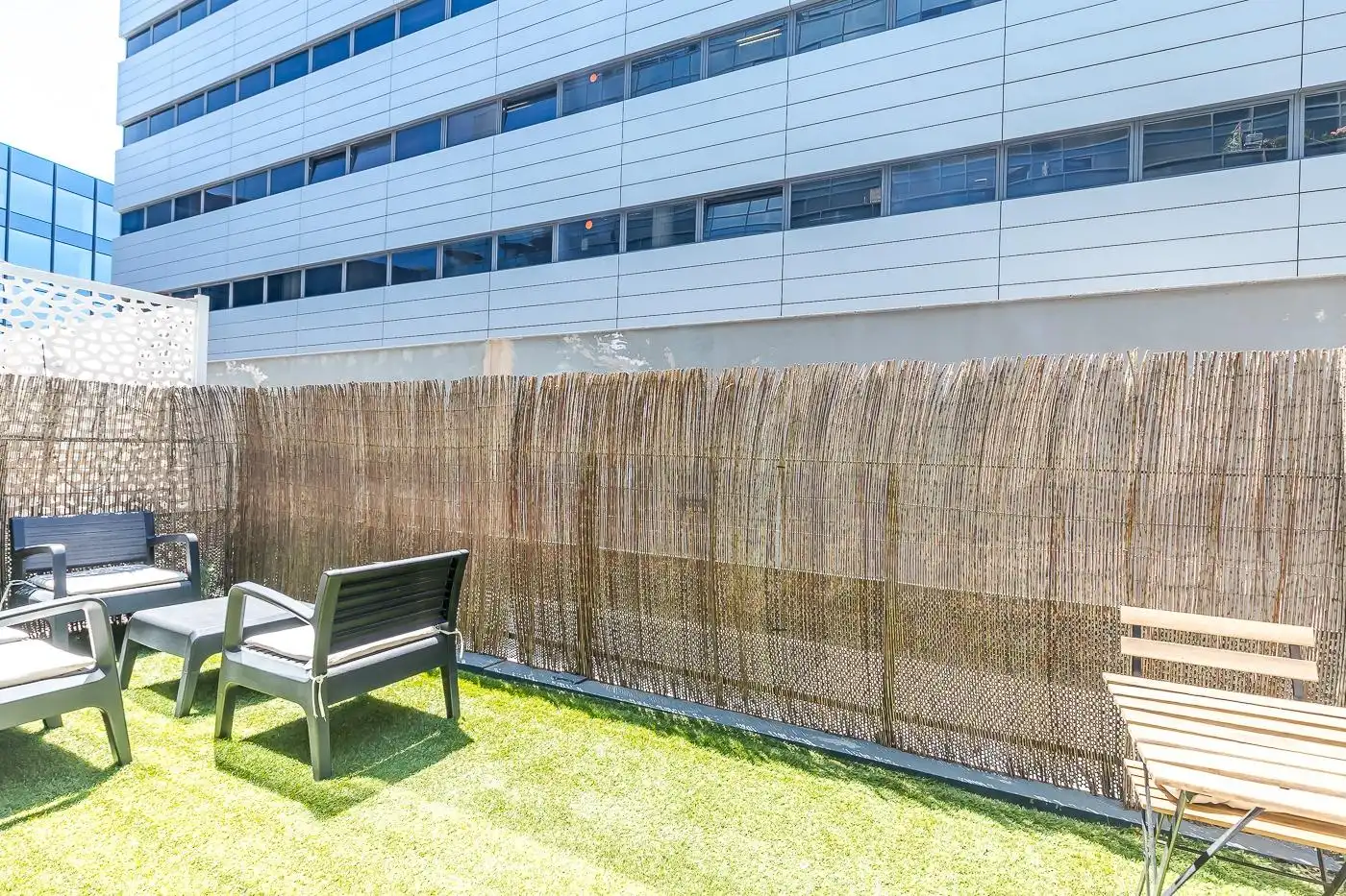 Terraza de Dúplex de alquiler en Madrid con Aire acondicionado, Calefacción y Parquet