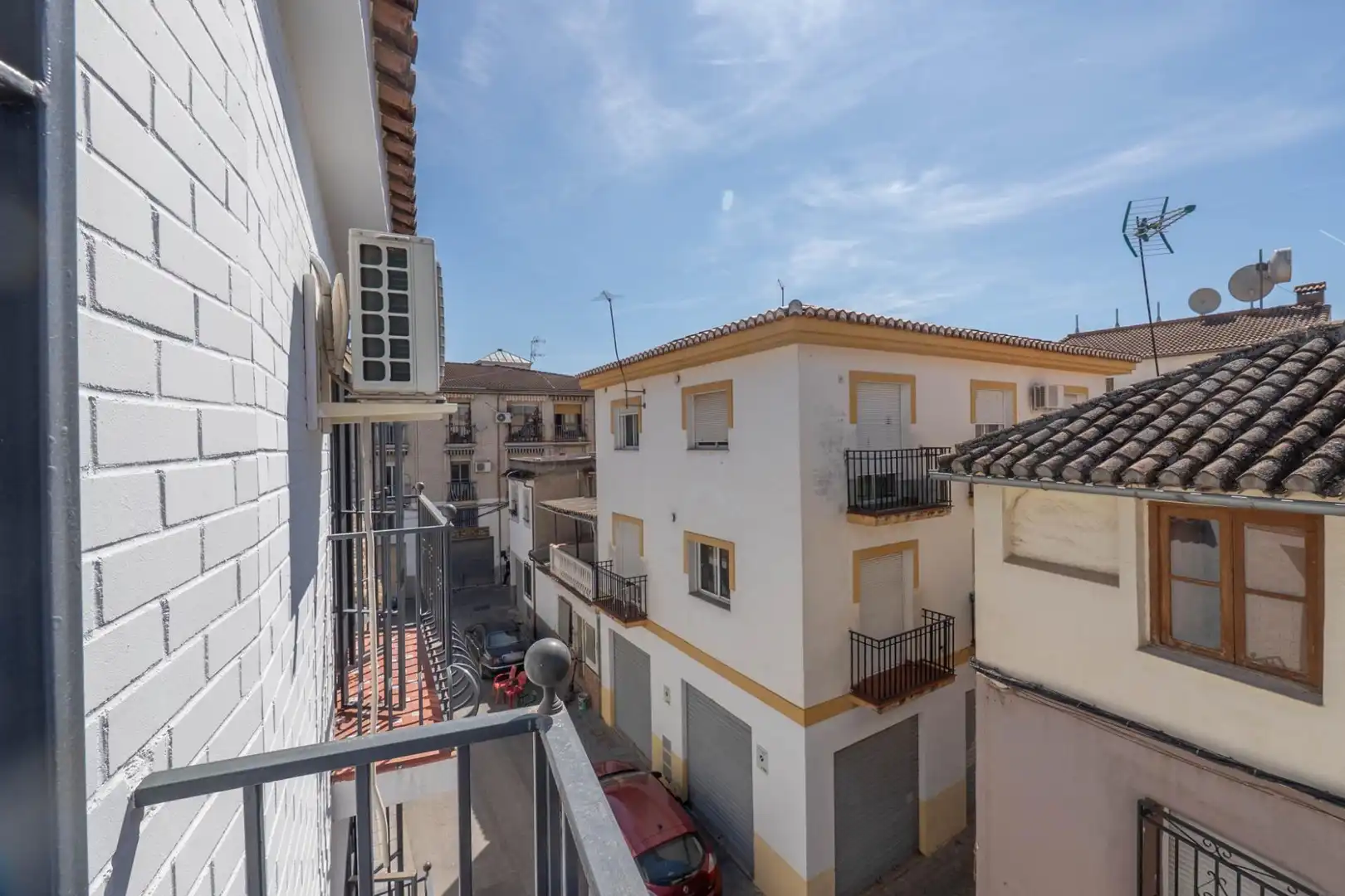 Vista exterior de Casa adosada en venta en Santa Fe con Aire acondicionado, Terraza y Trastero