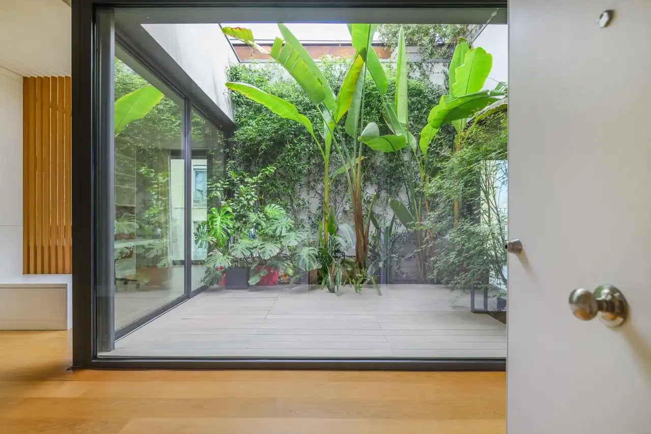 Terrasse von Dachboden zum Verkauf in Barcelona mit Klimaanlage, Heizung und Terrasse