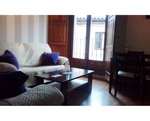 Sala d'estar de Pis de lloguer en  Toledo Capital amb Aire condicionat, Terrassa i Moblat