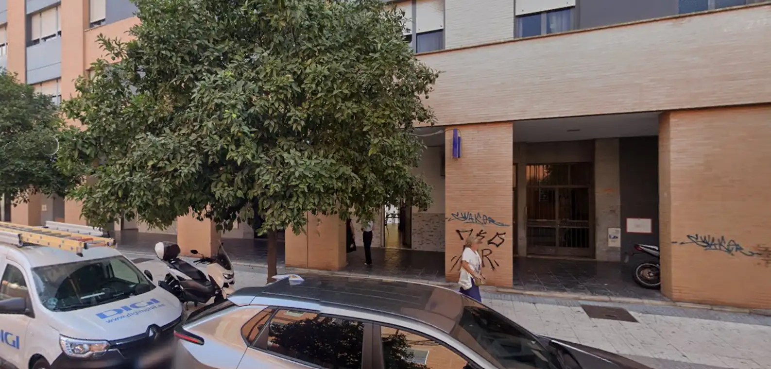 Vista exterior de Pis en venda en Huelva