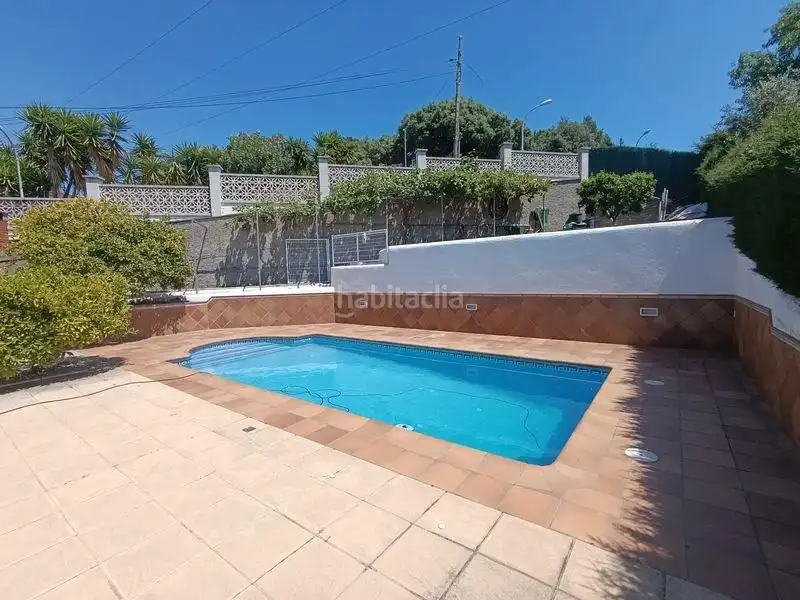 Piscina de Casa o xalet en venda en Caldes de Montbui amb Aire condicionat, Calefacció i Jardí privat