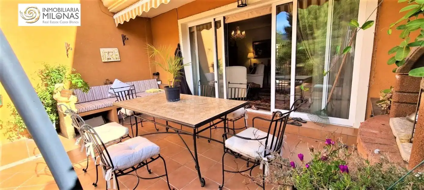 Terrassa de Casa o xalet en venda en L'Alfàs del Pi amb Aire condicionat, Calefacció i Jardí privat