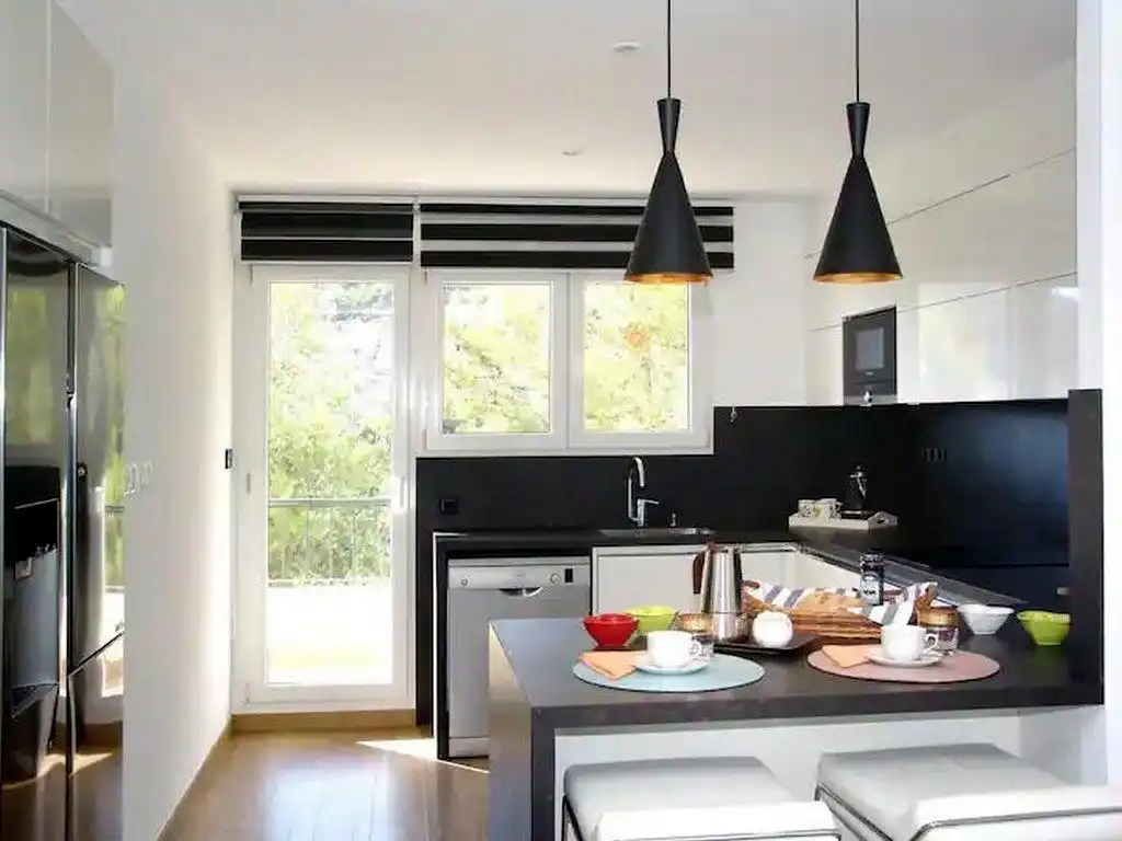 Cuina de Apartament de lloguer en Calpe / Calp amb Aire condicionat, Calefacció i Traster