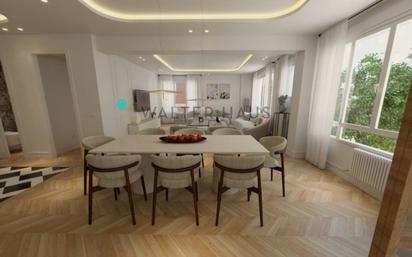 Dining room of Flat for sale in  Madrid Capital  with Air Conditioner