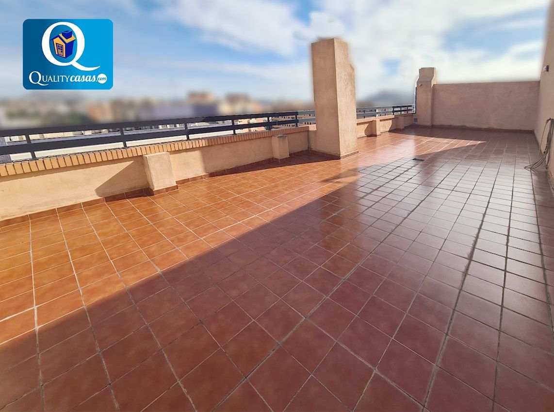 Terrace of Duplex for sale in Alicante / Alacant  with Heating, Terrace and Community pool